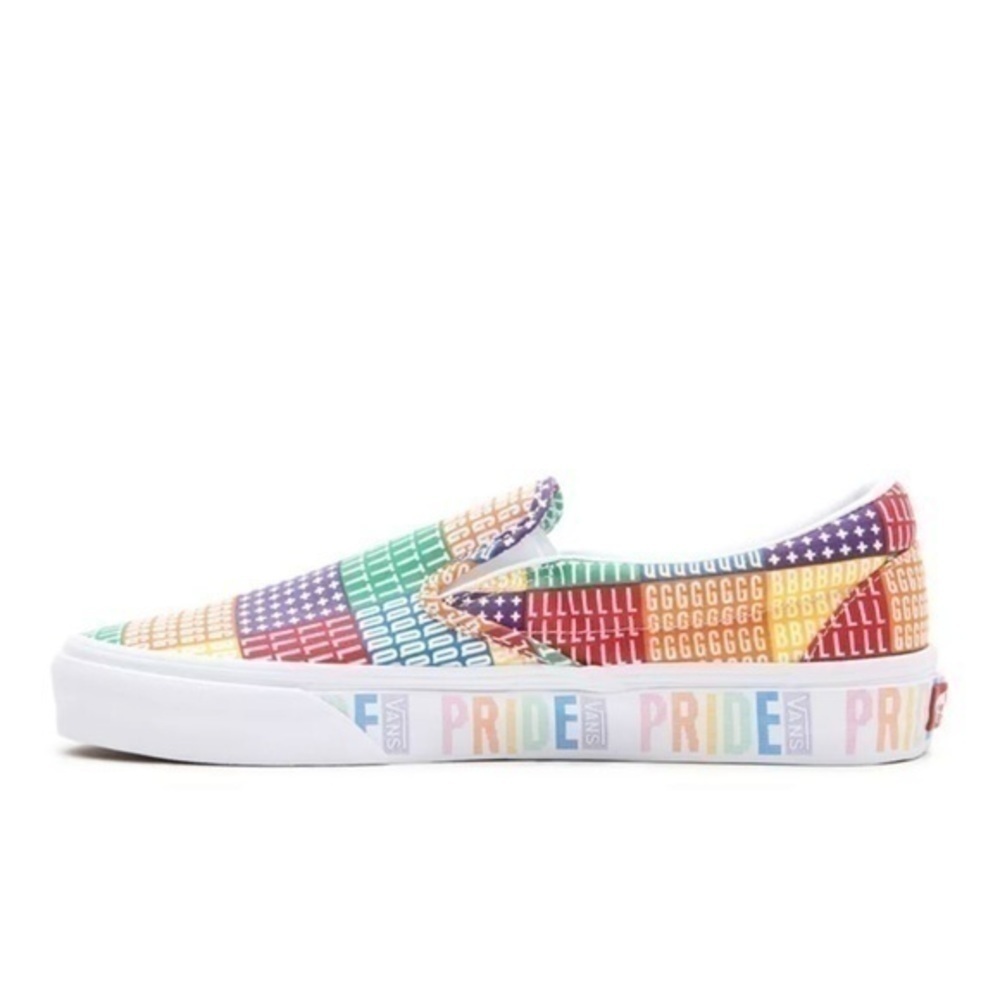 NEW Vans Pride Classic Slip-On Shoes Size 6.5 - Picture 3 of 7
